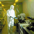 The planar waveguide facilities at UNSW. Courtesy Redfern Photonics. Click to view enlarged image