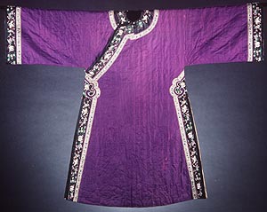 Manchu woman's winter robe