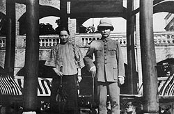 Sun Yat-sen and his wife Song Qingling