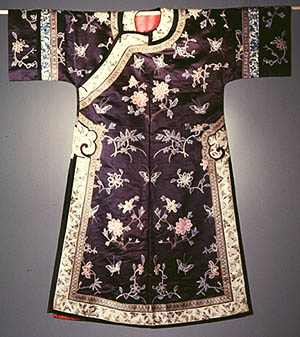  Floral pattern robe